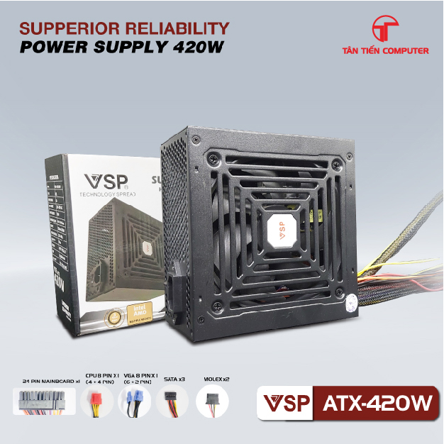Nguồn VSP ATX420w-01