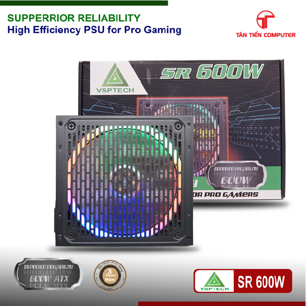 Nguồn VSP SR600w-01