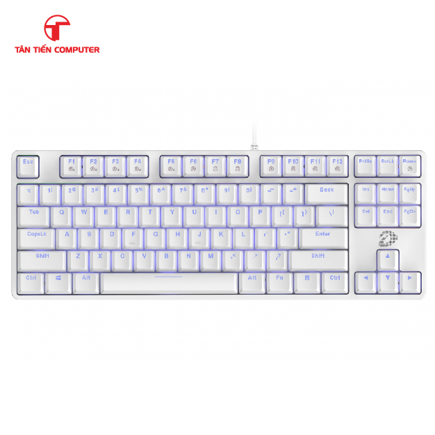 Phím cơ Gaming DAREU EK87 WHITE-02