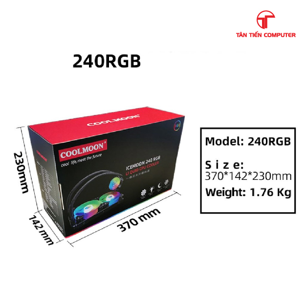 Tản CPU Coolmoon Ả240-04