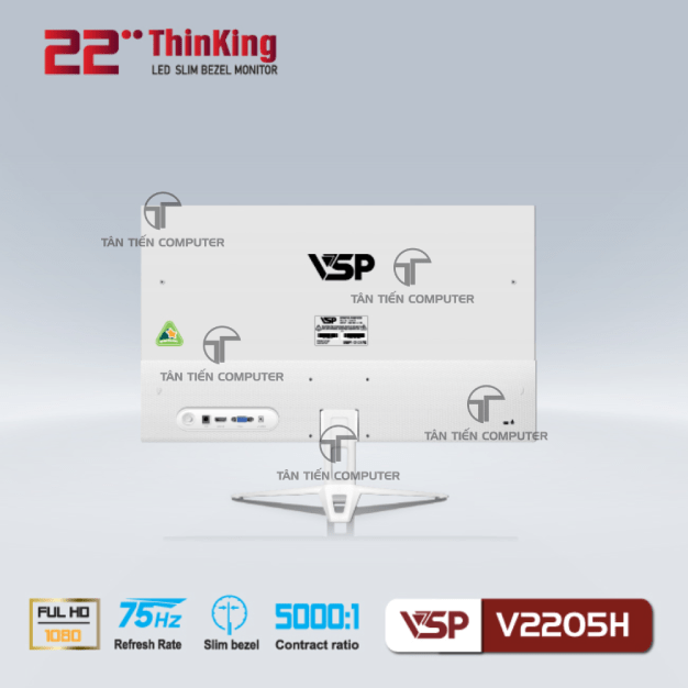 MÀN HÌNH VSP 22IN V2205H WHITE 2