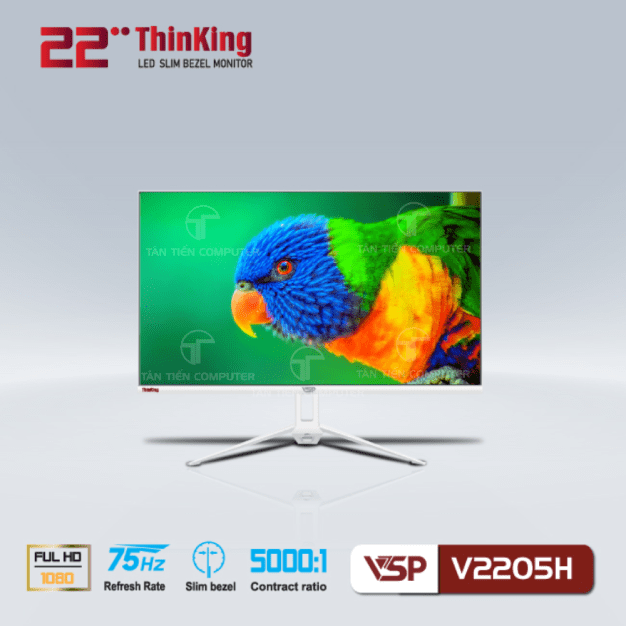 MÀN HÌNH VSP 22IN V2205H WHITE NEW