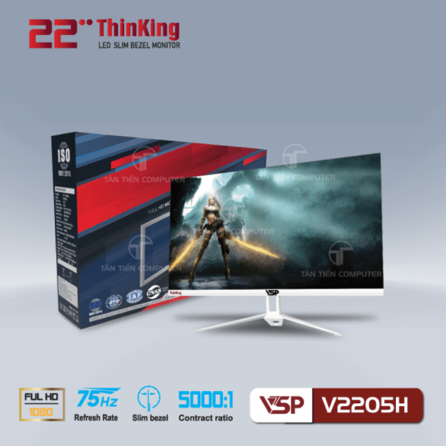 MÀN HÌNH VSP 22IN V2205H WHITE